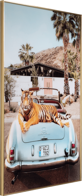 COCO maison - Coco Maison - Vintage - Tiger King toile imprimee 90x140cm