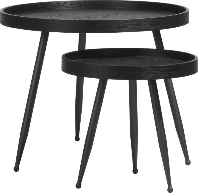 XOOON - Coco Maison - Hudson set of 2 side tables H50-40cm