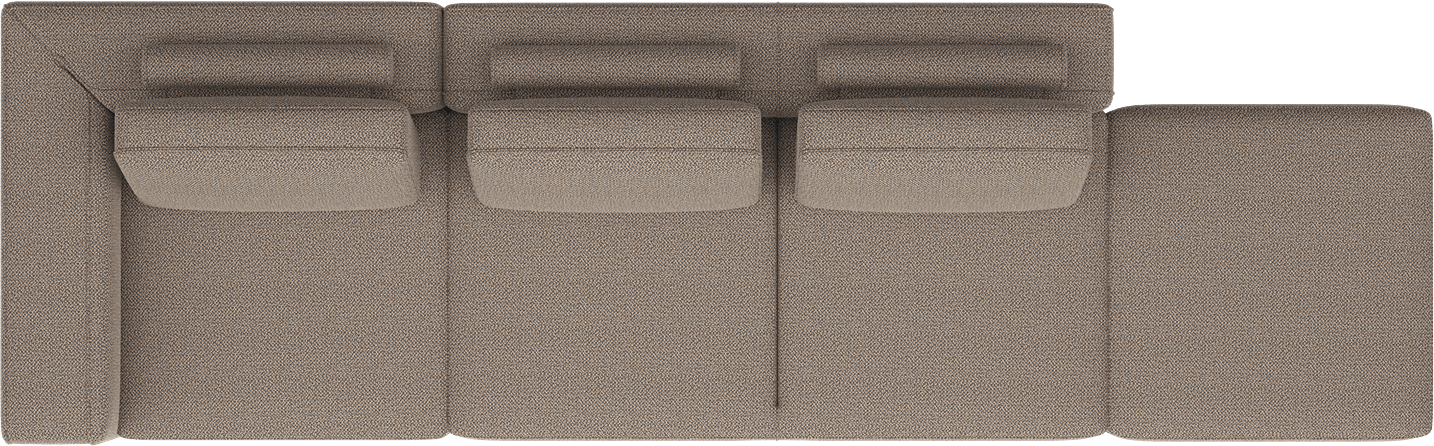 XOOON - Verona - Design minimaliste - Canapés - pouf - big - 82 x 82 cm