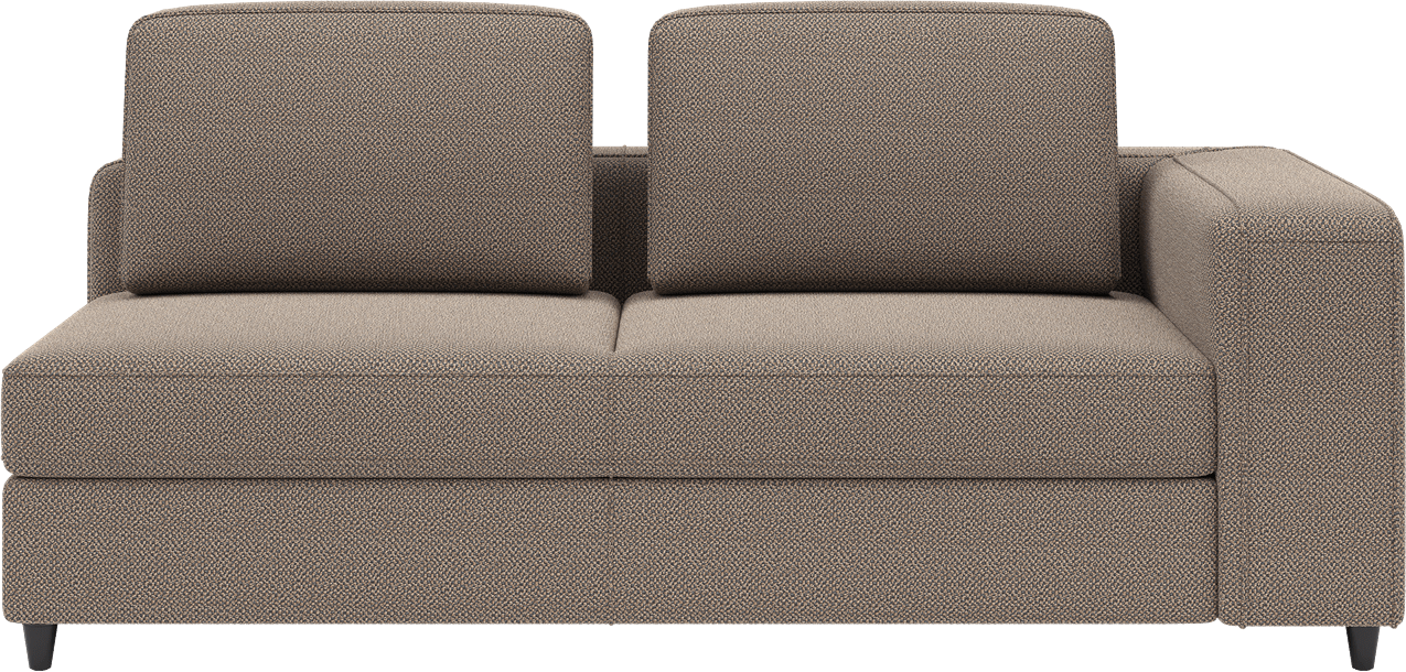 XOOON - Verona - Design minimaliste - Toutes les canapés - 2-places element avec accoudoir droite