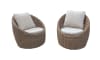 COCOmaison - COCOmaison - Modern - Bram loungestoel set van 2