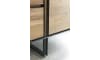 Henders and Hazel - Tokyo - Industrieel - dressoir 240 cm - 3-deuren + 3-laden + 3-niches + LED