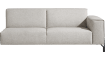 XOOON - Prizzi - Design minimaliste - Canapés - 3-places accoudoir droit