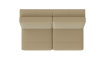 XOOON - Denver - Design minimaliste - Canapes - 2.5-places sans accoudoirs