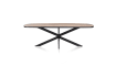 H&H - Avalox - Industriel - table ovale 180 x 110 cm