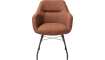 XOOON - Liv - design Scandinave - fauteuil - cadre off black + 4 pieds
