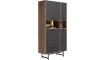 XOOON - Torano - Minimalistisch design - bergkast 100 cm - 4-deuren + 1-lade + 2-niches (+ LED)