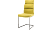 XOOON - Jasmin - Industriel - chaise - inox traineau carre + poignee