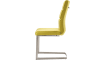 XOOON - Jasmin - Industriel - chaise - inox traineau carre + poignee