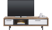 XOOON - Otta - Skandinavisches Design - TV-Sideboard 170 cm - 1-Lade + 1-Klappe + 1-Nische (+ LED)