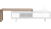 XOOON - Otta - Skandinavisches Design - TV-Sideboard mit drehbare Platte 140 cm - Selbstmontage