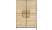 XOOON - Faneur - Scandinavian design - cabinet 120 cm - 4-doors + 2-drawers (inside)
