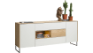 XOOON - Darwin - Minimalistic design - sideboard 2-doors + 3-drawers + 1-niche - 200 cm (+ LED)