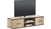 XOOON - Kinna - Scandinavisch design - tv-dressoir 150 cm - 1-deur + 1-lade + 2-niches
