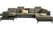 Henders & Hazel - Napels - Sofas - Longchair links - 2,5 Sitzer ohne Armlehne - ottomane rechts