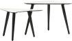 COCOmaison - Coco Maison - Industriel - Eric jeu de 2 tables d&#39;appoint