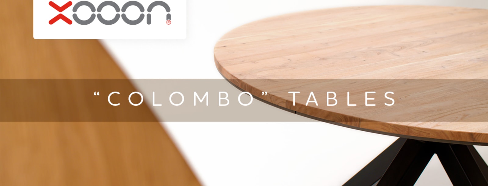 Round tables with curve appeal