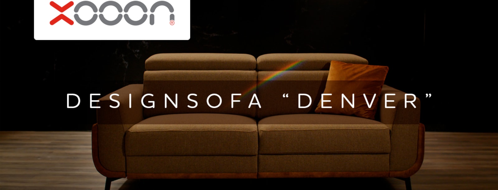 Loungen mit dem Designsofa “DENVER“