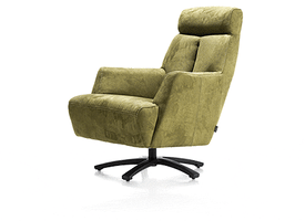 fauteuil + pied pivotant - inox ou metal noir