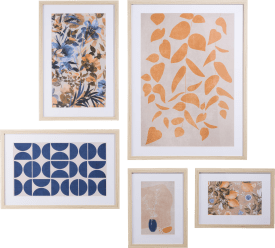 Bloom set van 5 prints