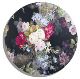 Toile imprimee Velvet Bouquet D98cm