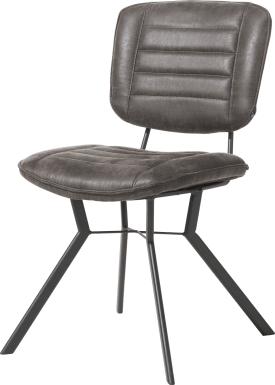 chaise 4 pieds avec liaison croisée - tissu secilia