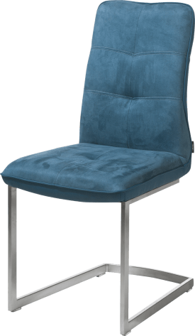 chaise - pied traineau inox carre