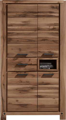armoire 110 cm - 4-portes + 1-tiroir + 1-niche (+ LED-SPOT)