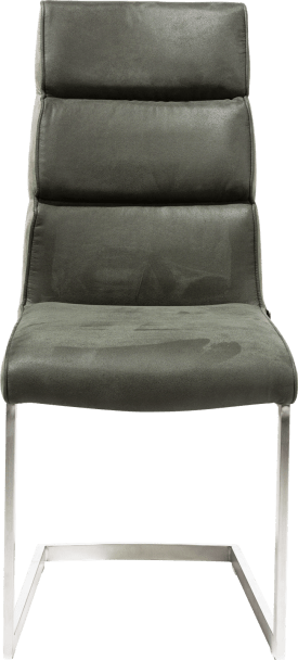 chaise - pied inox traineau carre avec poignee carre -Savannah/Kibo