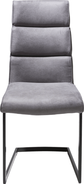 chaise - pied noir traineau carre avec poignee carre -Savannah/Kibo