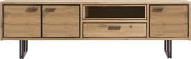 lowboard 200 cm - 3-doors + 1-drawer + 1-niche (+LED)