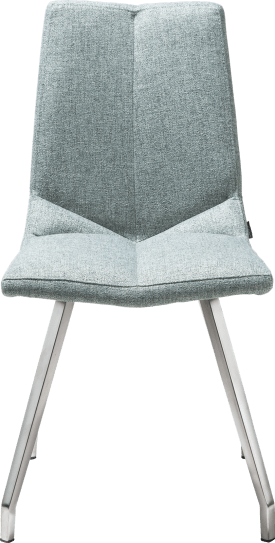 chaise 4 pieds inox - Lady gris ou mint