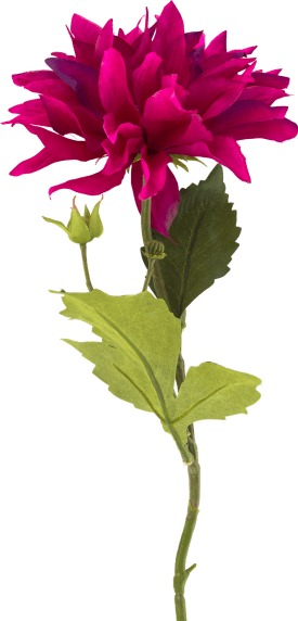 Dahlia Spray fleur artificielle H60cm