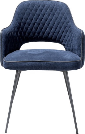 fauteuil + cadre graphite - tissu Monta +passepoil Tatra anthracite
