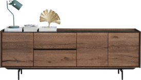 sideboard 230 cm - 3-doors + 2-drawers