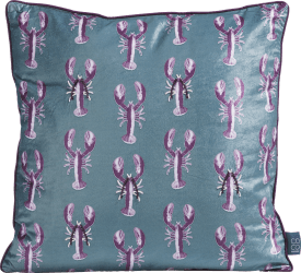 Lobster cushion 45x45cm
