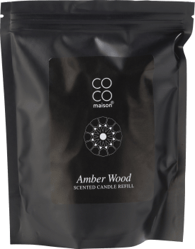 Amber Wood hervulling geurkaars