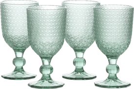 Amalfi set van 4 glazen H17cm