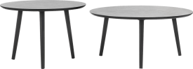 Capri jeu de 2 tables d'appoint