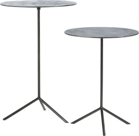 Maelynn set of 2 side tables H57-47cm
