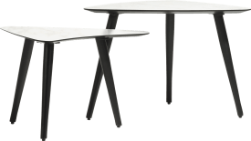 Eric set of 2 side tables H46-39cm