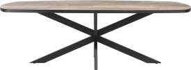 table ovale 180 x 110 cm