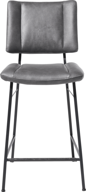 chaise de bar - pieds noir - tissu Pala