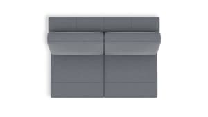 2-sitzer ohne armlehnen