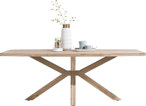 Tisch 240 x 110 cm - Holz Fuessen