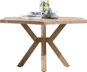 table 150 x 130 cm - pieds en bois