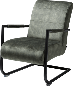 fauteuil rough off black