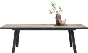 table a rallonge 190 (+ 60) x 98 cm