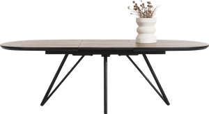 table a rallonge 190 (+ 60) x 110 cm