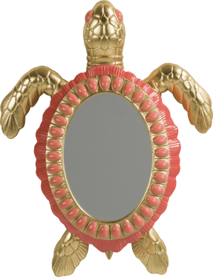 Turtle spiegel 35x46cm